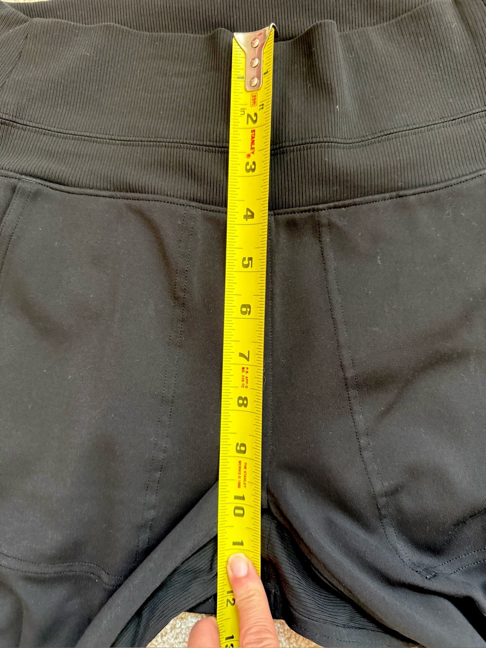 ATHLETA Black Venice High Rise Jogger Pants Size XS EUC - Picture 6 of 7